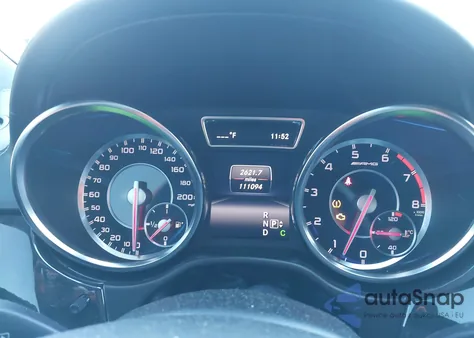 2015 Mercedes-Benz Ml 63 Amg 4Matic from USA, damaged, VIN 4JGDA7EB9FA471256